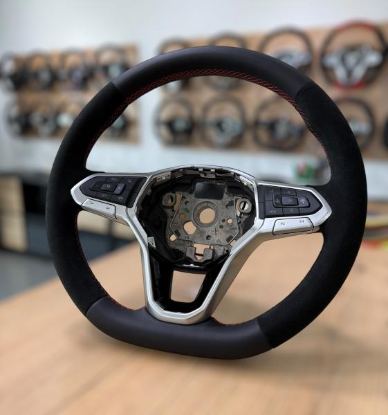 VW Golf 8 GTI R-Line Tiguan Touareg Arteon Passat Lenkrad neu beziehen